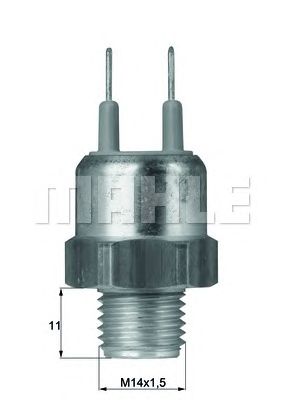 BEHR tsw24d -  Термовыключатель, вентилятор радиатора