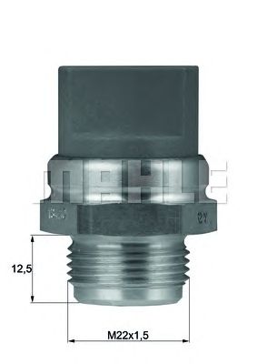 BEHR tsw9d -  Термовыключатель, вентилятор радиатора