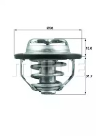 BEHR tx12282 -  Термостат, охлаждающая жидкость