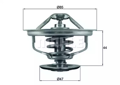 BEHR tx12783d -  Термостат, охлаждающая жидкость