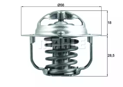 BEHR tx20888d -  Термостат, охлаждающая жидкость