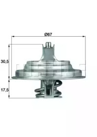 BEHR tx5483d -  Термостат, охлаждающая жидкость