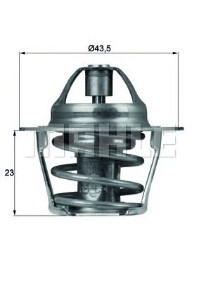 BEHR tx6183 -  Термостат, охлаждающая жидкость