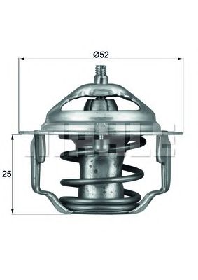 BEHR tx6488 -  Термостат, охлаждающая жидкость
