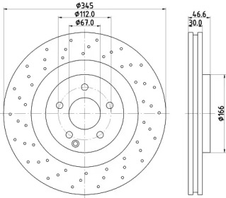 BELACO bdi1270 -  Тормозной диск