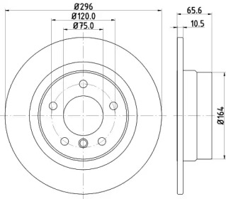 BELACO bdi1383 -  Тормозной диск
