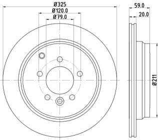 BELACO bdi1414 -  Тормозной диск