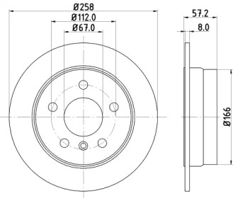 BELACO bdi1469 -  Тормозной диск