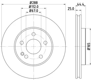 BELACO bdi1482 -  Тормозной диск