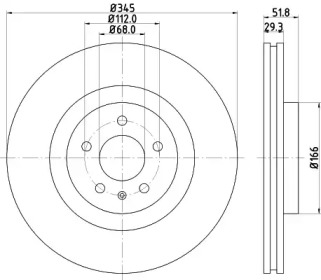 BELACO bdi1518 -  Тормозной диск