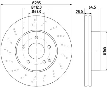 BELACO bdi1551 -  Тормозной диск