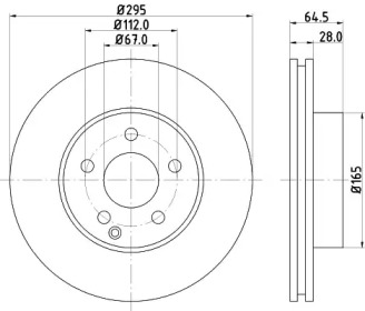 BELACO bdi1552 -  Тормозной диск