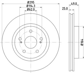 BELACO bdi1568 - Тормозной диск