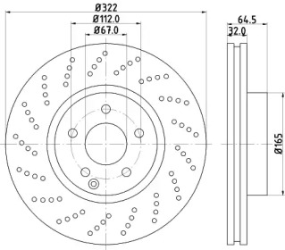 BELACO bdi1756 -  Тормозной диск