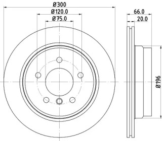 BELACO bdi1762 -  Тормозной диск