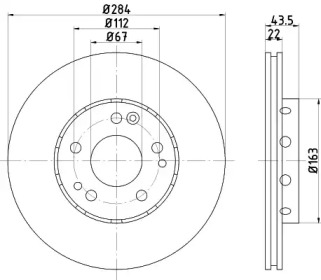 BELACO bdi401 -  Тормозной диск