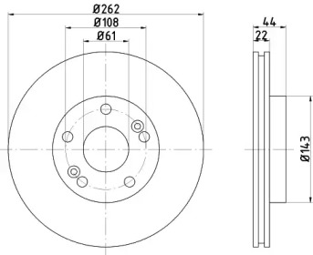 BELACO bdi490 -  Тормозной диск