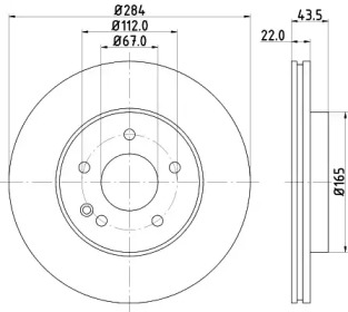 BELACO bdi527 -  Тормозной диск