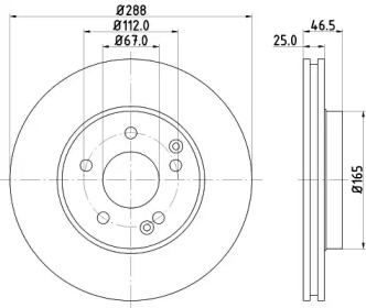 BELACO bdi783 -  Тормозной диск