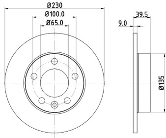BELACO bdi877 -  Тормозной диск