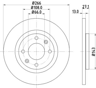 BELACO bdi885 -  Тормозной диск