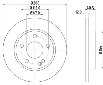 BELACO bdi919 -  Тормозной диск
