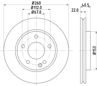 BELACO bdi920 -  Тормозной диск