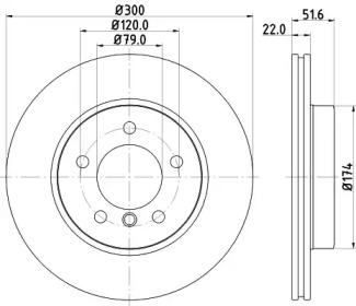 BELACO bdi976 -  Тормозной диск