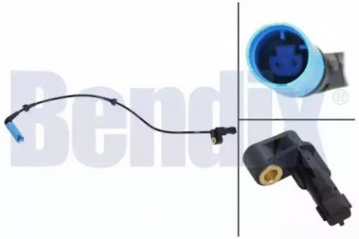 BENDIX 058013b -  Датчик, частота вращения колеса