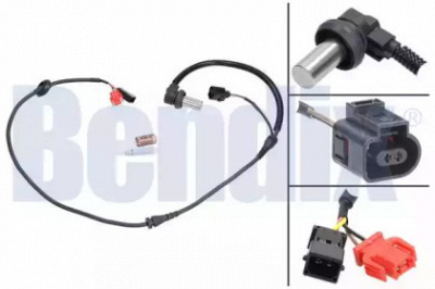 BENDIX 058050b -  Датчик, частота вращения колеса