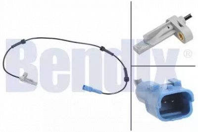 BENDIX 058124b -  Датчик, частота вращения колеса