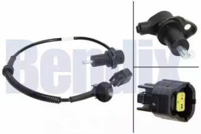 BENDIX 058327b -  Датчик, частота вращения колеса