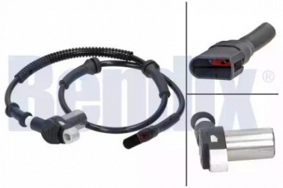 BENDIX 058335b -  Датчик, частота вращения колеса