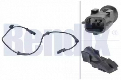 BENDIX 058368b -  Датчик, частота вращения колеса