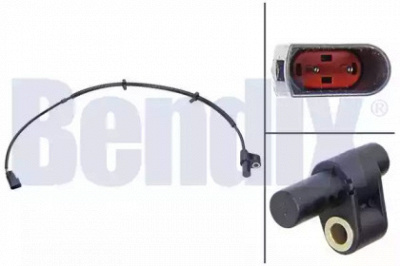 BENDIX 058403b -  Датчик, частота вращения колеса