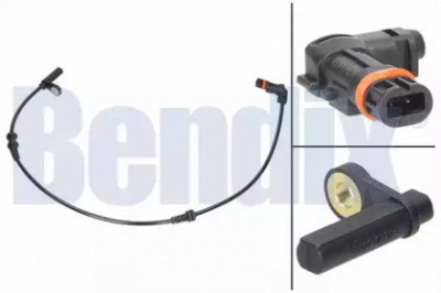 BENDIX 058404b -  Датчик, частота вращения колеса