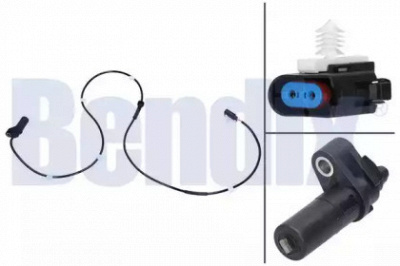 BENDIX 058424b -  Датчик, частота вращения колеса