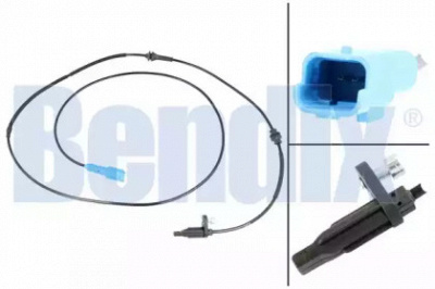 BENDIX 058554b -  Датчик, частота вращения колеса