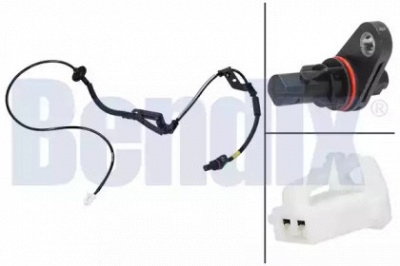 BENDIX 058611b -  Датчик, частота вращения колеса