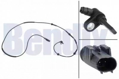 BENDIX 058653b -  Датчик, частота вращения колеса