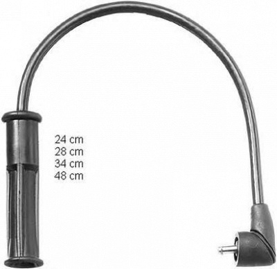 BERU pro1128 -  Провода высоковольтные, комплект