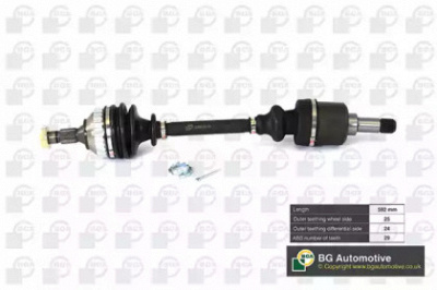 BGA ds1414la -  Приводной вал