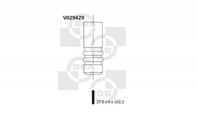 BGA v029429 -  Выпускной клапан