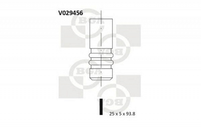 BGA v029456 -  Выпускной клапан