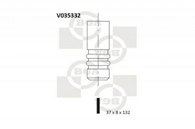 BGA v035332 -  Выпускной клапан