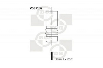 BGA v537132 -  Выпускной клапан
