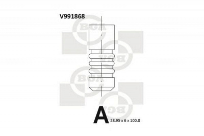 BGA v991868 -  Выпускной клапан