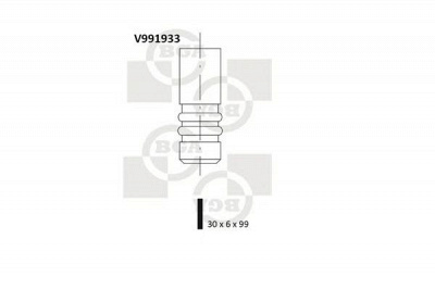 BGA v991933 -  Впускной клапан