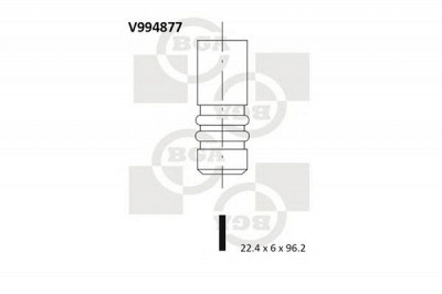 BGA v994877 -  Выпускной клапан