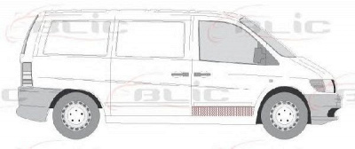 BLIC 6015003541132p -  Дверь, кузов